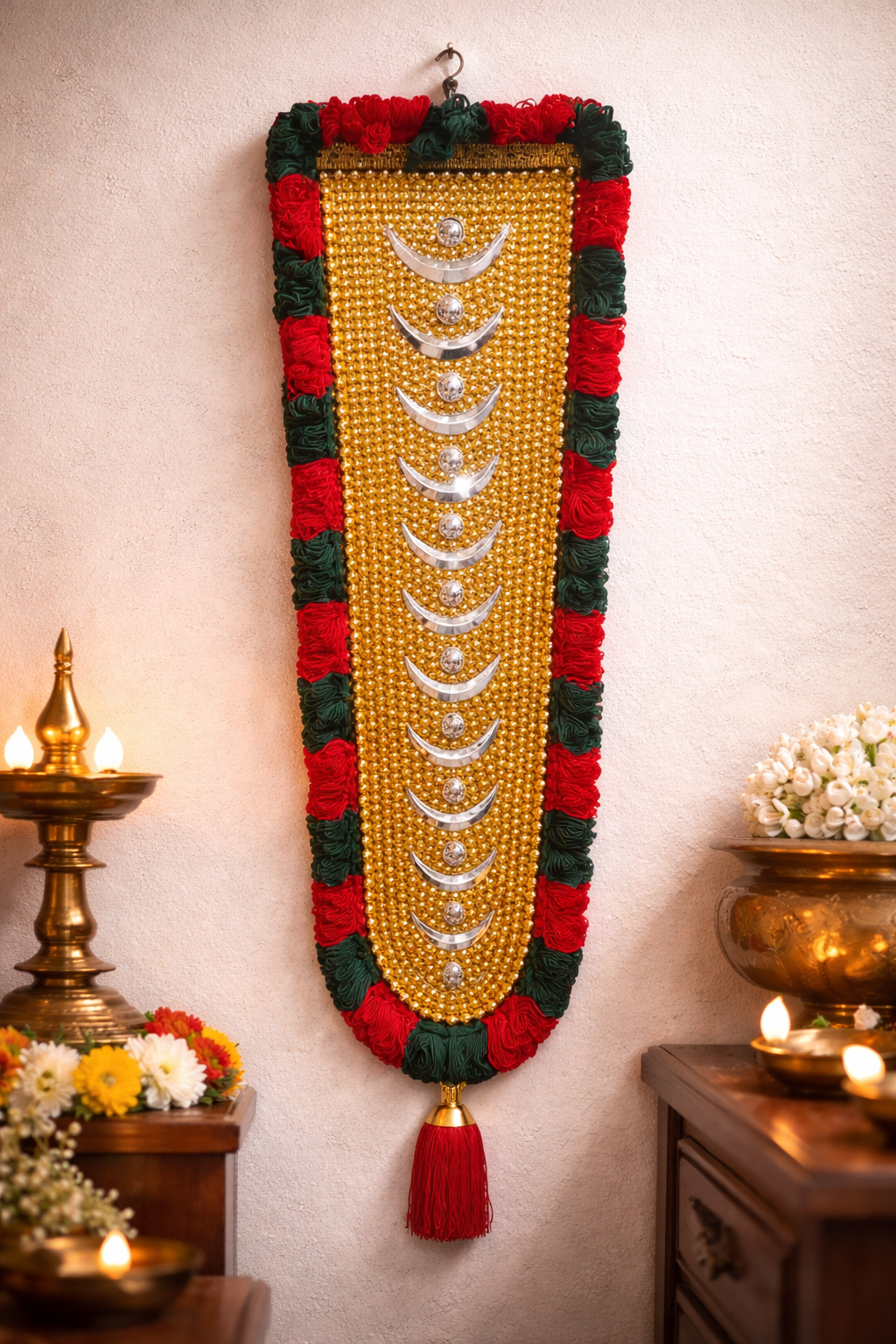 Kerala Nettipattam wall hanging elegance