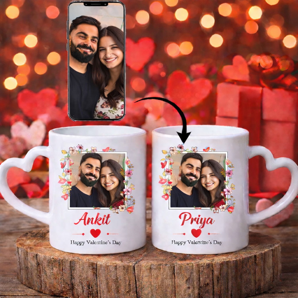 Valentine’s Day Personalised Couple Mug